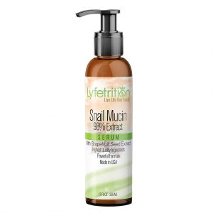 Lyfetrition Snail Mucin Serum with 98% Snail Mucin Extract