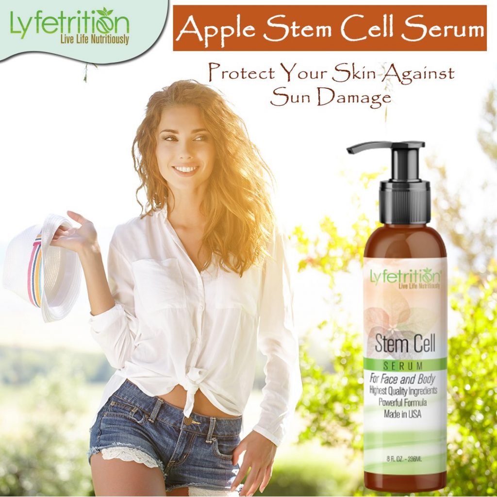 Apple Stem Cell Serum Gives Your Facial Skin a Soothing and Re-energizing Look